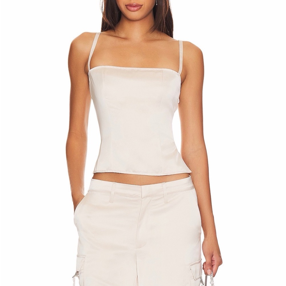 Lioness Cream Camisole Top